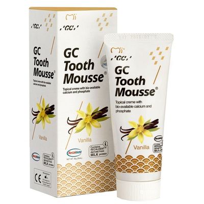 Мусс для реминерализации зубных тканей GC Tooth Mousse Ваниль