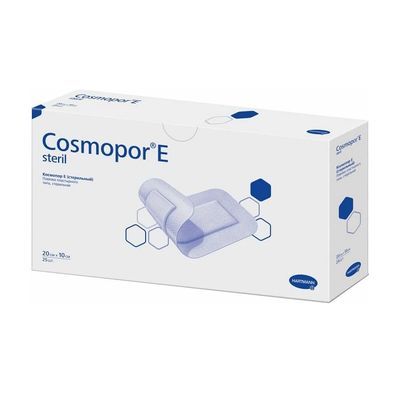 COSMOPOR E Steril самоклеящиеся послеоперационные повязки (20х10 см)