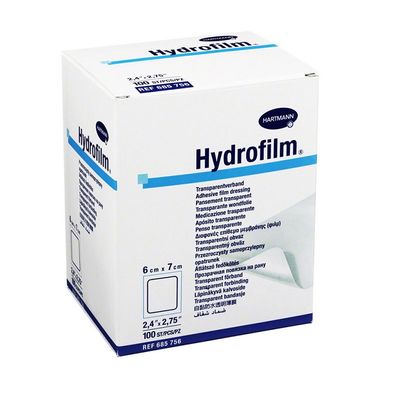 HYDROFILM пленочные повязки 6х7 см