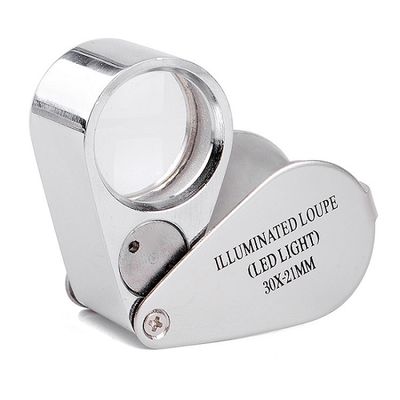 Лупа карманная с подсветкой Veber 21007