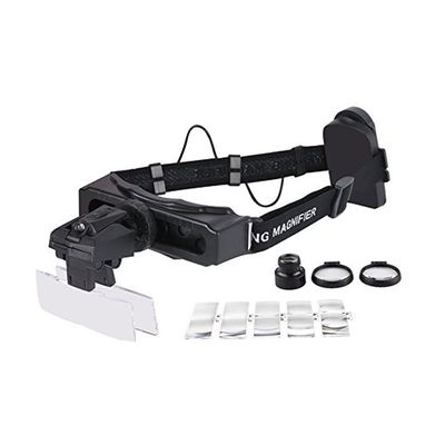 Лупа налобная 28.0x с подсветкой Kromatech MG9892E