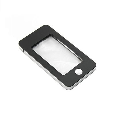 Лупа с подсветкой карманная Veber G188