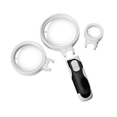 Набор луп Kromatech для чтения с подсветкой 3 шт