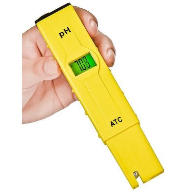 Измерение кислотности и температуры с 2011/200 c рH метром ATC