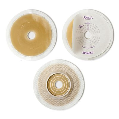 Адгезивная пластина Бинацел, фланец 20-60 мм