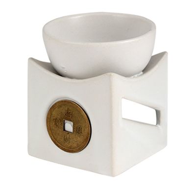 Керамическая аромалампа «Китайская монета»