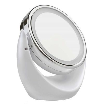 Косметическое зеркало с 5-ти кратным увеличением и подсветкой Gezatone LM110