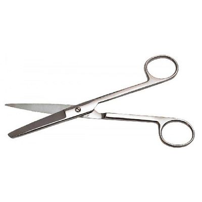 Н-164 Ножницы с одним острым концом прямые