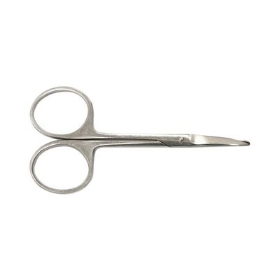 Н-22 Ножницы вертикально-изогнутые, тупоконечные 100 мм