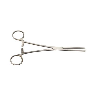 3-5 Зажим 1х2 зубый, зубчатый, прямой, кровоостанавливающий № 2 (160 мм)