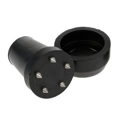 Зимний наконечник для тростей и костылей 19мм, черный