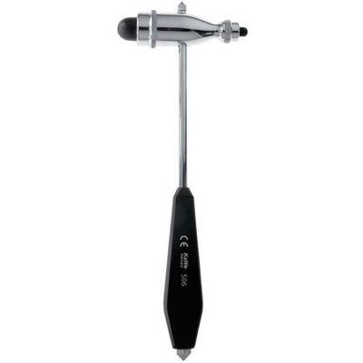 Легкий неврологический молоточек KaWe Tromner с иглой и кисточкой