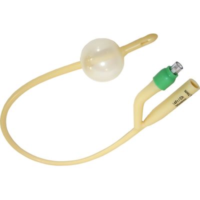 Катетер Фолея двухходовой латексный, Coloplast баллон 5-15 мл, длина 42 см