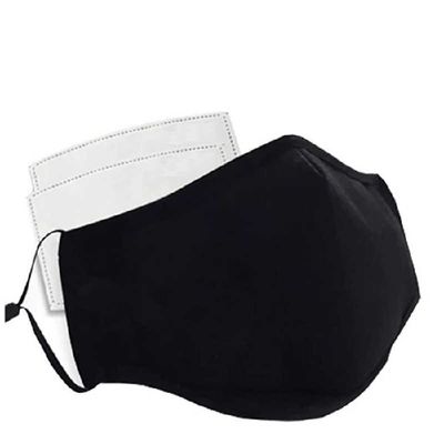 Маска тканевая со сменным угольным фильтром