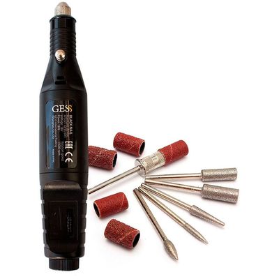 Маникюрный прибор Black Nail Gess-645 с насадками