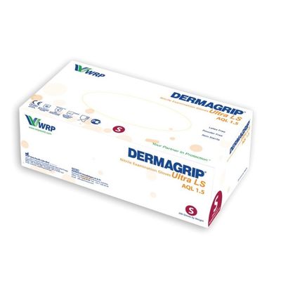 Перчатки смотровые нитриловые Dermagrip Ultra LS