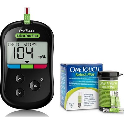 Набор с тест-полосками OneTouch Select Plus Flex