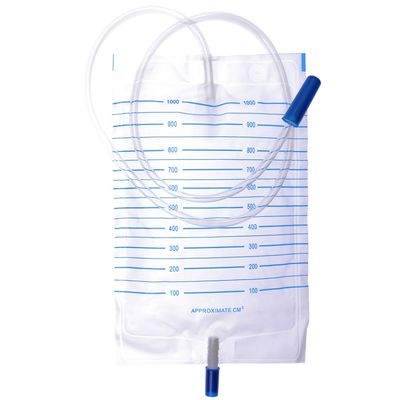 Мочеприёмник Vogt Medical, 1 л, прямой слив, с прикроватным креплением