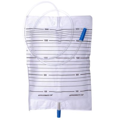 Мочеприёмник Vogt Medical, 2 л, прямой слив, с прикроватным креплением