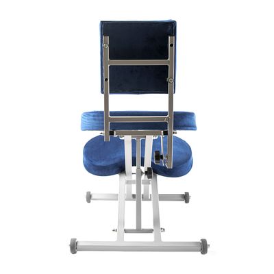 Ортопедический коленный стул Dr. Wagner со спинкой вид спереди