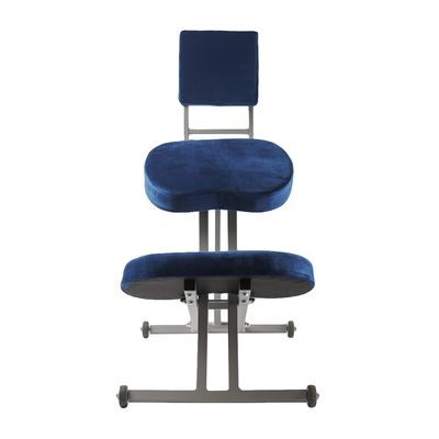 Ортопедический коленный стул Dr. Wagner со спинкой вид сзади