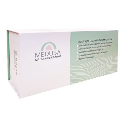 Косметические вакуумные банки Dr.Wagner Meduza упаковка