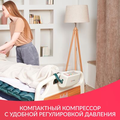 Компактный компрессор с удобной регулировкой давления