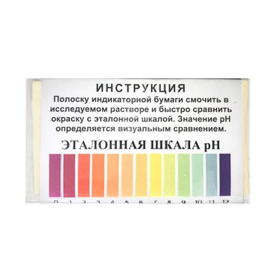 Индикаторные полоски pH