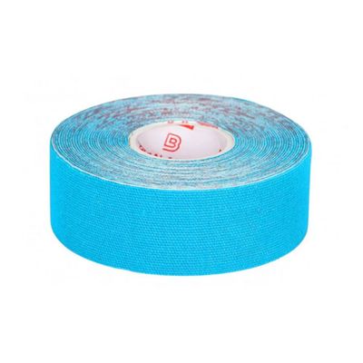 Кинезио тейп BBTape 2,5см х 5м голубой