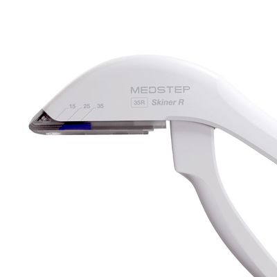 Кожный степлер MEDSTEP изготовлен в России SKINER одноразовый