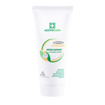 Крем-барьер с оксидом цинка Асептилайф, 150 мл