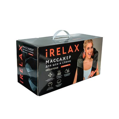Роликовый массажер для шеи и тела Gezatone Irelax AMG395 коробка