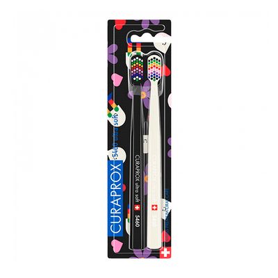 Набор зубных щеток Curaprox CS5460/2 Duo Happy Lil Teeth ultrasoft