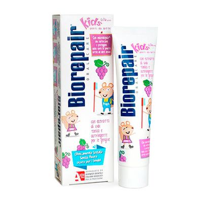 Зубная паста Biorepair Kids (от 0 до 6 лет) со вкусом винограда 50 мл