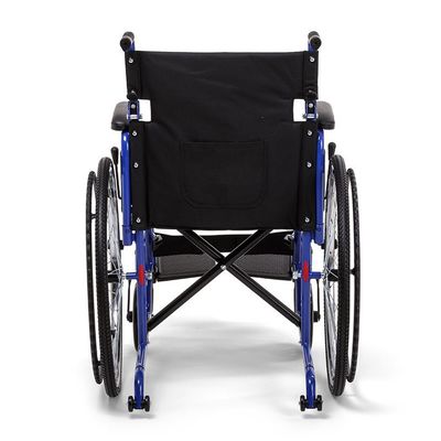 Кресло-коляска для инвалидов Armed H035 (460 мм) пневмо, вид сзади