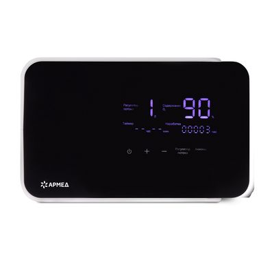 Концентратор кислорода Армед YU360 имеет жк дисплей