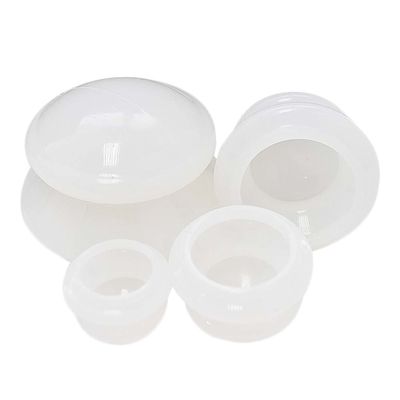 Силиконовые банки для вакуумного массажа, 4 шт