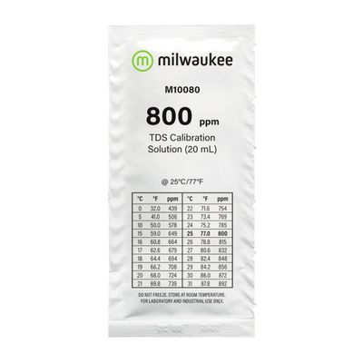 Калибровочный раствор 800 ppm Milwaukee для ТДС метров