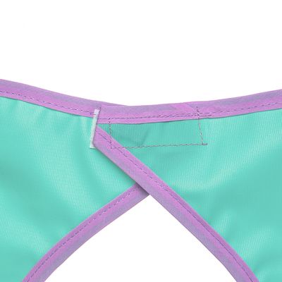 Нагрудник многоразовый с карманом и застежкой-липучкой