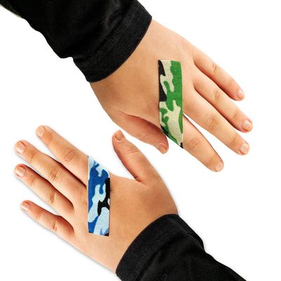 Лейкопластырь бактерицидный Optimelle 7,6 см х 1,9 см, на тканевой основе, цветной в использовании