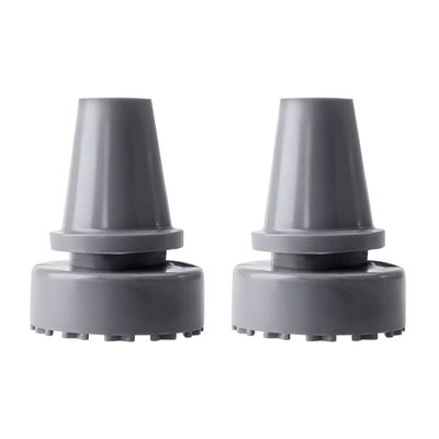 Широкий наконечник для тростей и костылей 19мм, серый