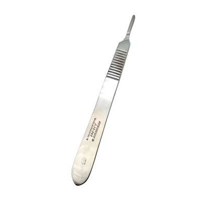 Ручка скальпеля №3 малая 120 мм Surgicon, арт. J-15-063 плоской формы