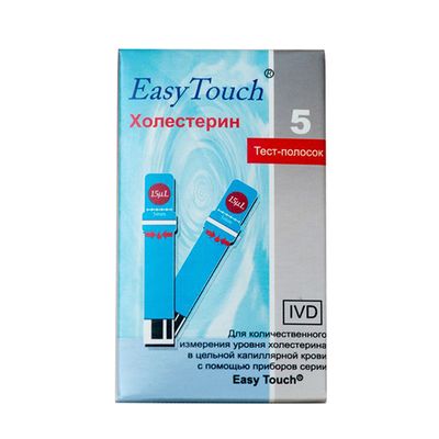 Тест-полоски EasyTouch «Холестерин» №5