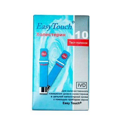 Тест-полоски EasyTouch «Холестерин» №10
