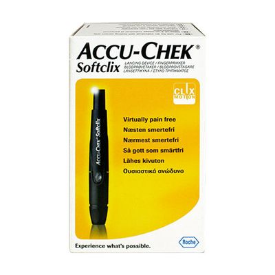 Устройство для прокалывания Акку-Чек Софткликс + 25 ланцетов для прокола