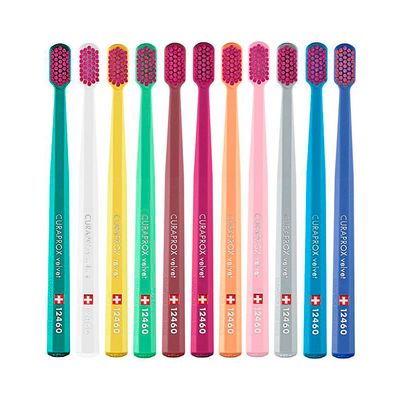 Ассортимент цветов щетки Курапрокс 12460 Velvet Megasoft