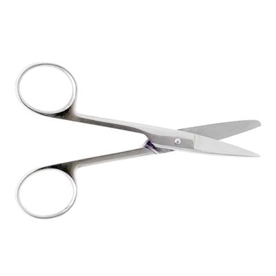 Н-63 Ножницы хирургические с 1-м острым концом прямые детские 125 мм