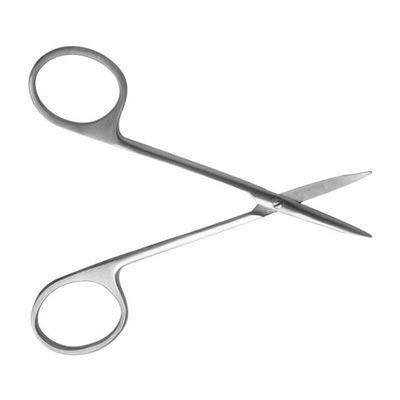 Н-34-1 Ножницы для роговицы тупоконечные прямые 110 мм