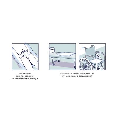 Области использования пеленок Seni Soft Basic