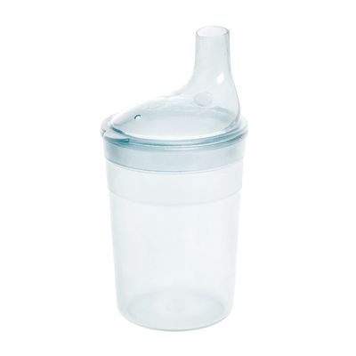 Поильник BESIDE с крышкой-носиком 200 мл, прозрачный